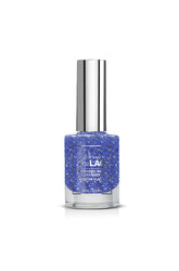 TruLAQ Extended Wear Buzz Worthy Nail Polish – Glittery purple nail polish for a dazzling manicure that lasts, perfect for any celebration.